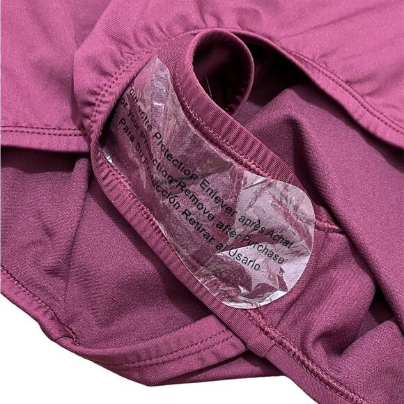 Nike Women's Swim One Piece - Maroon - Picture 5 of 8